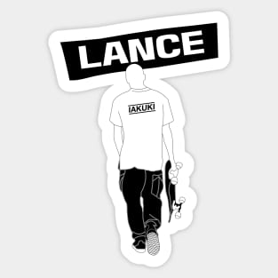 Skater Boy Sticker